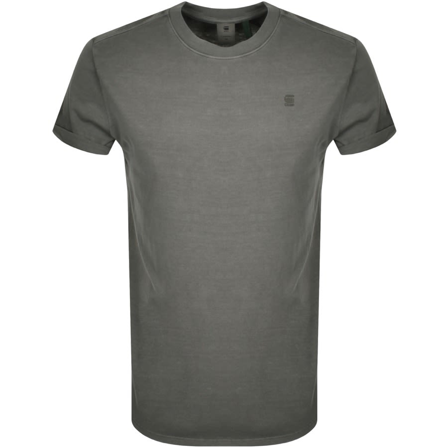 Alternative Image for ProductG Star Raw Lash Logo T Shirt Grey1